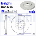 Piduriketas DELPHI BG4330C