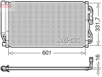 Kondensaator,kliimaseade DENSO DCN05035
