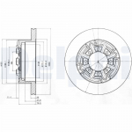 Piduriketas DELPHI BG4171