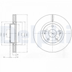 Piduriketas DELPHI BG4113