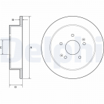 Piduriketas DELPHI BG4940C