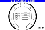 Piduriklotside komplekt,seisupidur ATE 03.0137-4001.2
