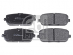 Piduriklotsi komplekt,ketaspidur FEBI BILSTEIN 116386