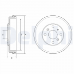 Piduritrummel DELPHI BF649