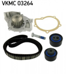 Veepump + hammasrihmakomplekt SKF VKMC 03264