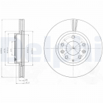 Piduriketas DELPHI BG4255C