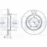 Piduriketas DELPHI BG3587