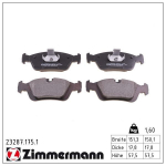 Piduriklotsi komplekt,ketaspidur ZIMMERMANN 23287.175.1