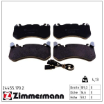 Piduriklotsi komplekt,ketaspidur ZIMMERMANN 24455.170.2