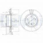 Piduriketas DELPHI BG3870