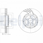 Piduriketas DELPHI BG9052