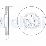 Piduriketas DELPHI BG9152