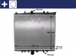Radiaator,mootorijahutus MAHLE CR 1435 000S