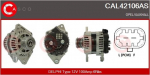 Generaator CASCO CAL42106AS
