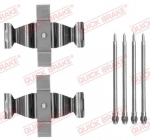 Lisakomplekt, ketaspiduriklotsid QUICK BRAKE 109-1803
