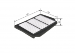 &Otilde;hufilter BOSCH F 026 400 163
