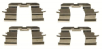 Lisakomplekt, ketaspiduriklotsid TRW PFK422