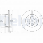 Piduriketas DELPHI BG3499
