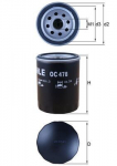 &Otilde;lifilter MAHLE OC 478
