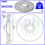 Piduriketas DELPHI BG9336C