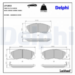 Piduriklotsi komplekt,ketaspidur DELPHI LP1853
