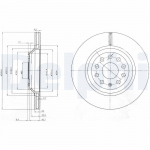 Piduriketas DELPHI BG3975