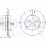 Piduriketas DELPHI BG3537C