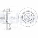 Piduriketas DELPHI BG3797