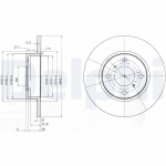 Piduriketas DELPHI BG3769