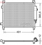 Kondensaator,kliimaseade DENSO DCN46031