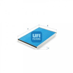 Filtras, salono oras UFI 34.161.00