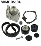 Veepump + hammasrihmakomplekt SKF VKMC 06104