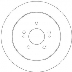 Piduriketas TRW DF6909