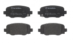 Piduriklotsi komplekt,ketaspidur BREMBO P 37 020