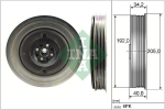 Rihmaratas,v&auml;ntv&otilde;ll Schaeffler INA 544 0504 10
