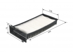 Filter,salongi&otilde;hk BOSCH 1 987 432 198
