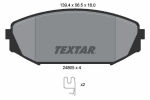 Piduriklotsi komplekt,ketaspidur TEXTAR 2480501