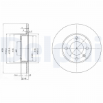 Piduriketas DELPHI BG2117