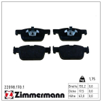 Piduriklotsi komplekt,ketaspidur ZIMMERMANN 22098.170.1