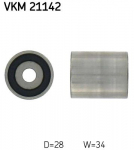 Seade-/juhtrull,hammasrihm SKF VKM 21142