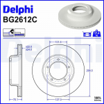 Piduriketas DELPHI BG2612C