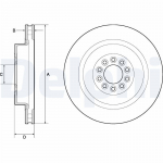 Piduriketas DELPHI BG9182C