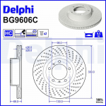 Piduriketas DELPHI BG9606C