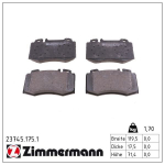 Piduriklotsi komplekt,ketaspidur ZIMMERMANN 23745.175.1