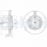 Piduriketas DELPHI BG3193