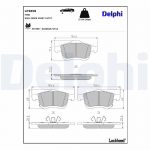 Piduriklotsi komplekt,ketaspidur DELPHI LP3858