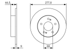 Piduriketas BOSCH 0 986 479 T86