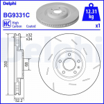 Piduriketas DELPHI BG9331C