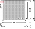 Kondensaator,kliimaseade DENSO DCN10049