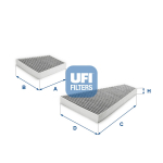 Filter,salongi&otilde;hk UFI 54.302.00